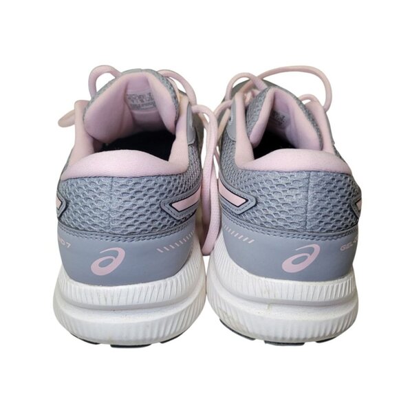 Asics Shoes Every Day Comfort Pink Gray AmpliFoam Gel-Contend 7 Womens US Size 9 - Picture 3 of 10